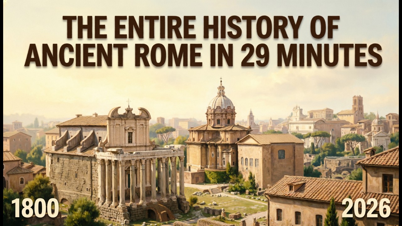 Вся история Древнего Рима за 29 минут