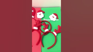 Bờm cài tóc giáng sinh cute