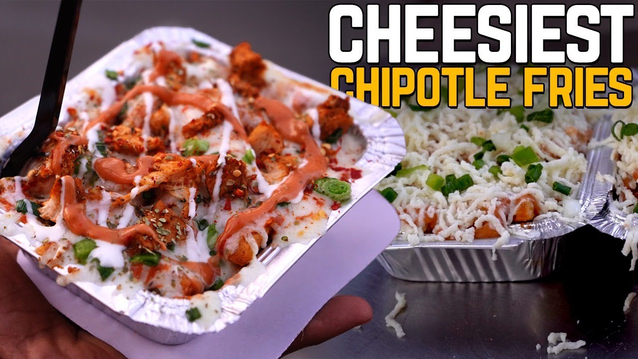 North Nazimabad ke Cheesiest Chipotle Sauce Fries Metafood YouTube
