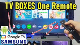 GIVING COMMANDS TO A TV BOX WITH THE REMOTE CONTROL OF YOUR SAMSUNG SMART TV IS POSSIBLE