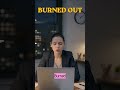 Burned Out Meaning in English 😩 | Work English #learnenglish #englishvocabulary