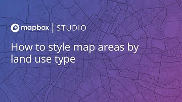 How to style map areas by land use type in Mapbox Studio