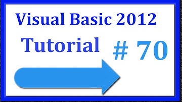 VB.NET Tutorial 70 - MD5 Hashwert/Verschlüsselung