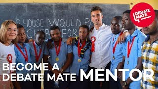 Become a Debate Mate Mentor