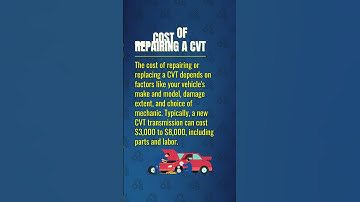 How much does a CVT Transmission cost?