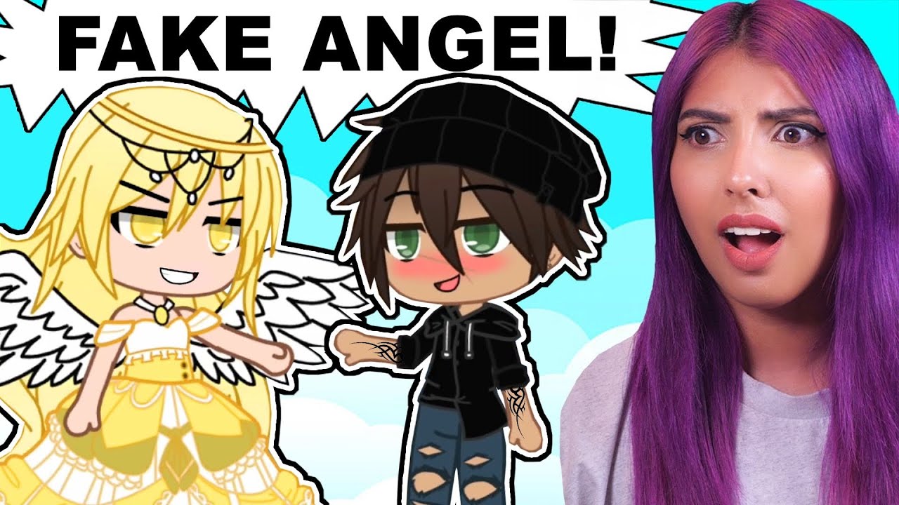 ANGEL CHECK 😇😈 Gacha Life Club Meme