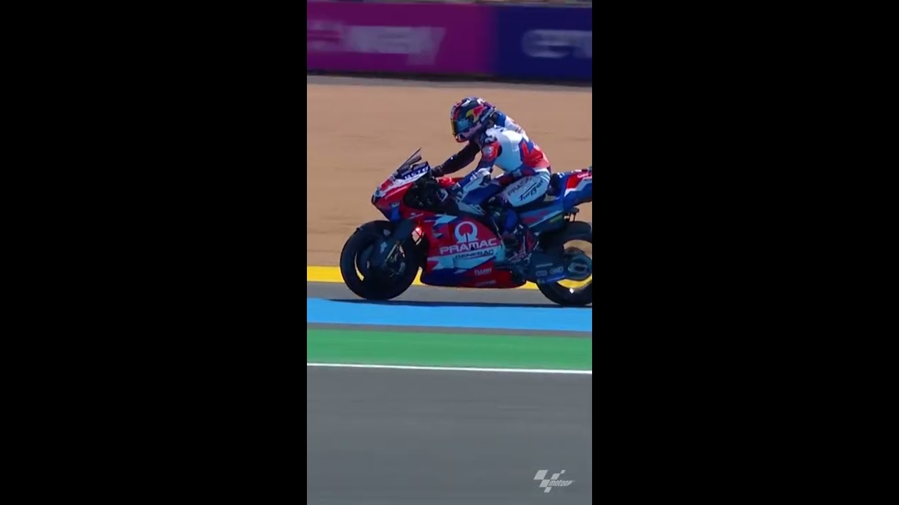 MotoGP or motocross? 😱 2022 #FrenchGP 🇫🇷