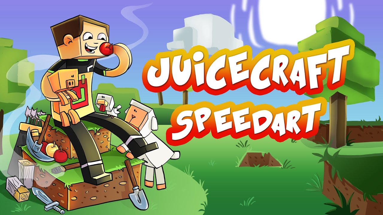 Minecraft SpeedArt - JUICECRAFT