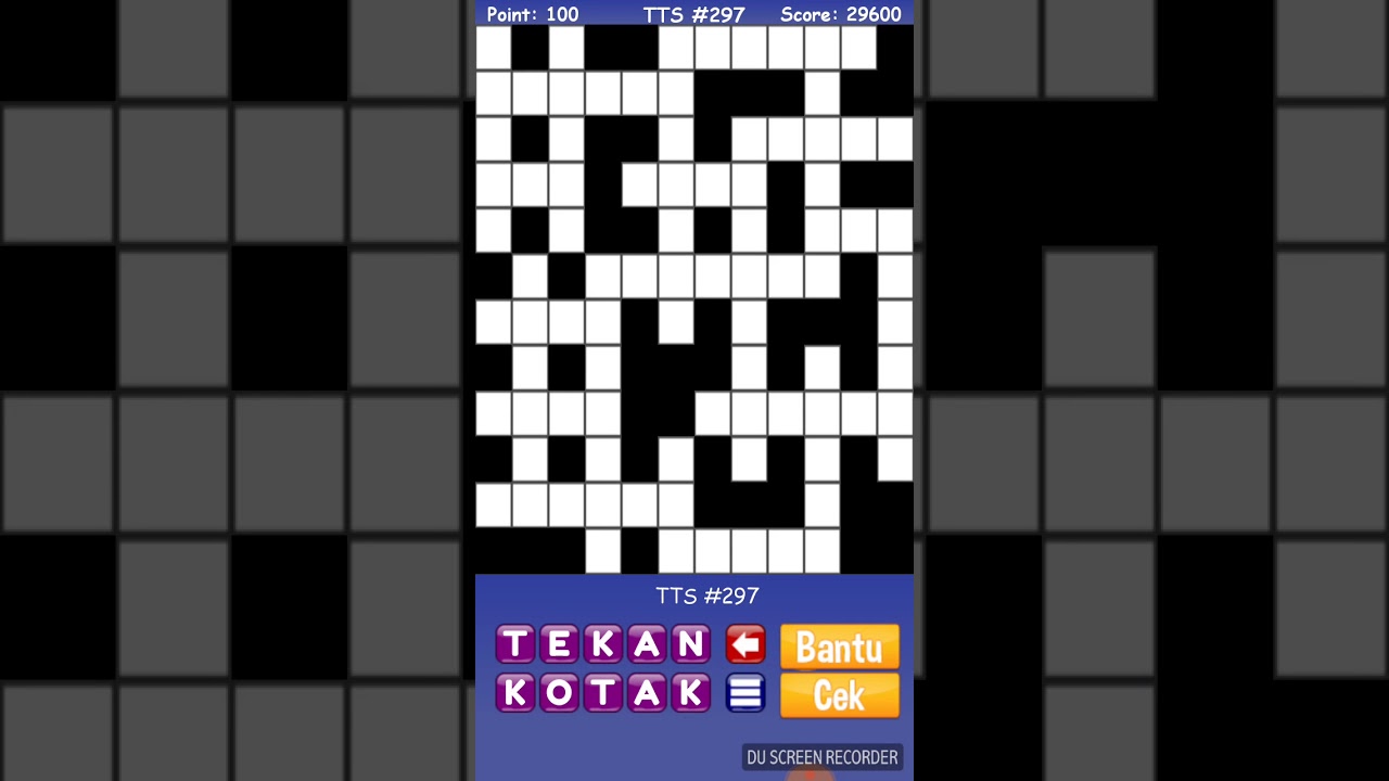 Jawaban Tts 2018 Level 297 Youtube