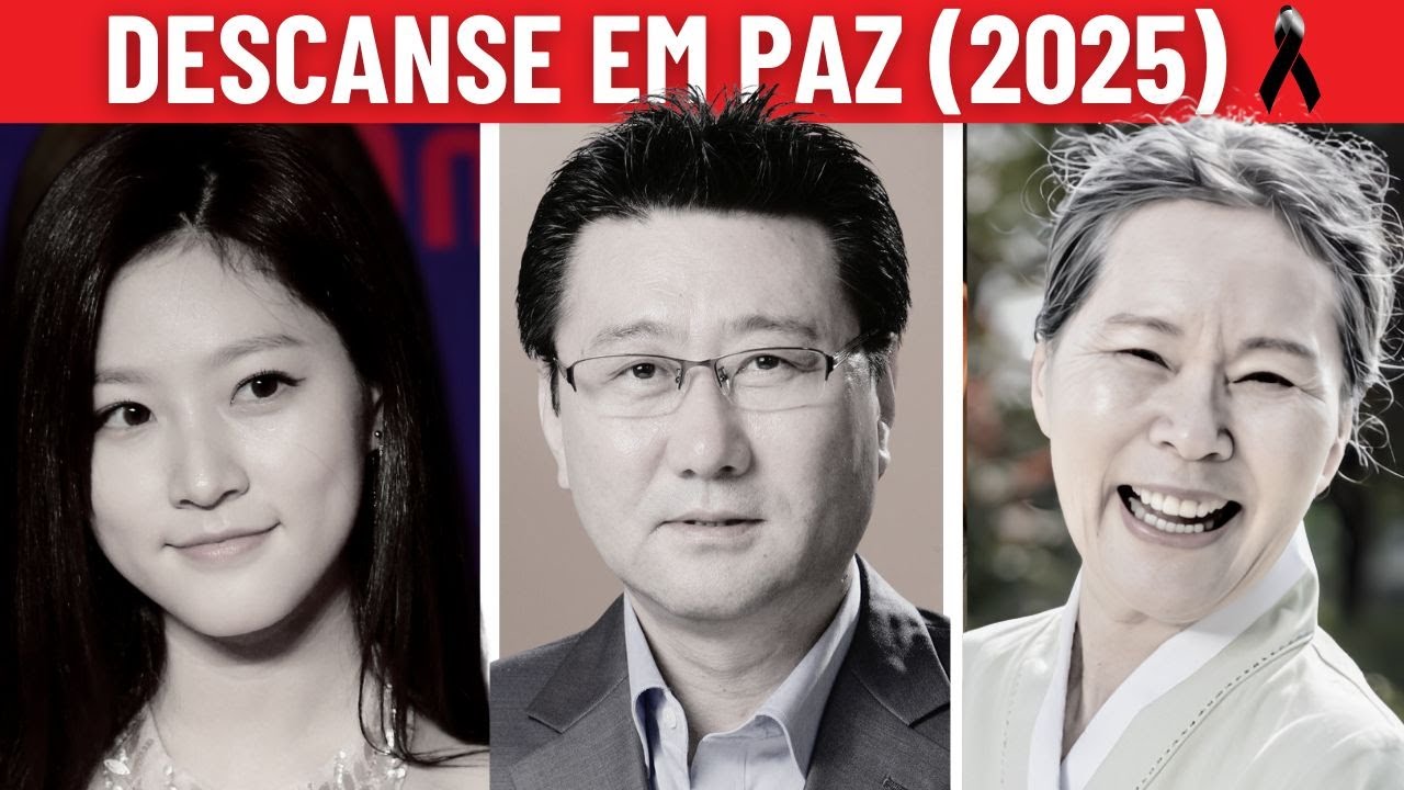 7 atores coreanos FAMOSOS que faleceram em 2025