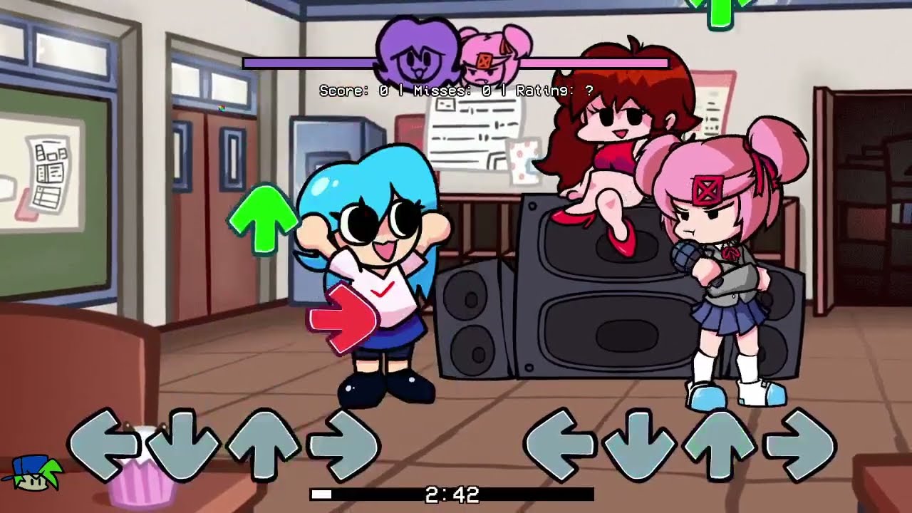 Cutie Chuckle - Close Chuckle but Ski and Natsuki sings it - FNF Cover