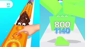 Pop Run VS Number Master - All Levels SpeedRun Gameplay Android iOS Ep1