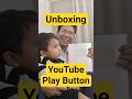 Unboxing YouTube Silver Play button #trends #shorts #youtubeplaybutton #playbutton #silverplaybutton