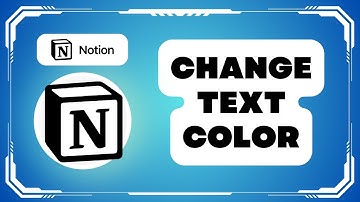 How to Change Text Color in Notion !
