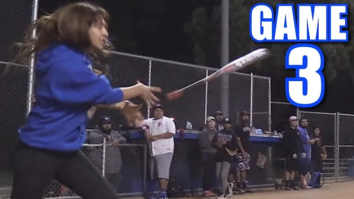 JASMINE CAN'T STOP THROWING HER BAT AT KIDS! | On-...