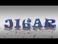 3D Ball Text Animation