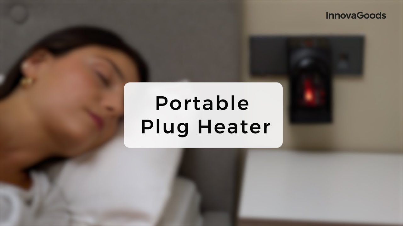 Mini Calefactor de Enchufe Portátil Heatpod InnovaGoods 400 W 