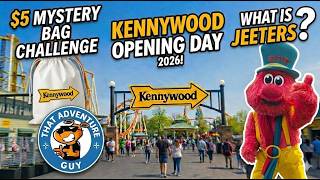 WHAT IS JEETERS? + $5 Mystery Bag Challenge! Kennywood Opening Day 2026 - Adventure 134
