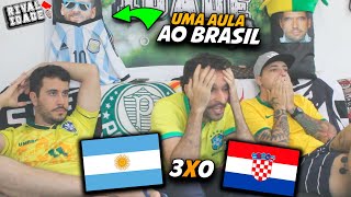 React | Argentina 3-0 Croatia Reactions | Best Moments | Copa Goals | Friends' Reactions