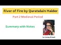 Summary Of River Of Fire Aag Ka Darya By Qurratulain Hyder Part 2 Medieval Period In Urdu Hindi Summary Of River Of Fire Aag Ka Darya By Qurratulain Hyder Part 2 Medieval Period In Urdu Hindi