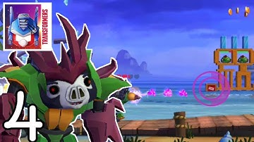 Angry Birds Transformers - Gameplay - Walkthrough - Part 4(android,ios)