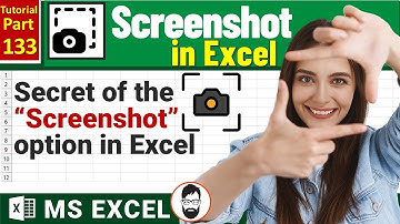 MS-EXCEL-133-How to Insert Screenshots in Excel Instantly 📸 – No Extra Tools Needed!