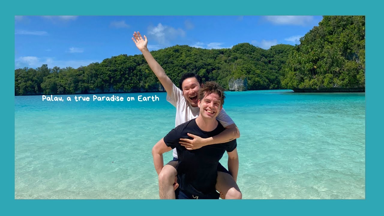 Why Palau is a hidden gem country to travel to : Crystal Waters and Islands - GAY TRAVELS | Vlog 264