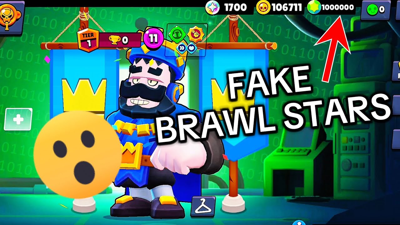 [OMG!] LEON PLAYS FAKE BRAWL STARS 🌟 - YouTube