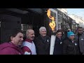 Lausanne 2020 Torch Tour - Final relay
