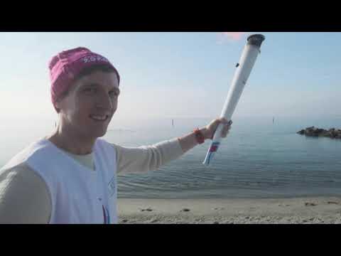 Lausanne 2020 Torch Tour - Final relay