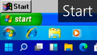 Windows Start Menu Evolution! (95  11 + Betas)!