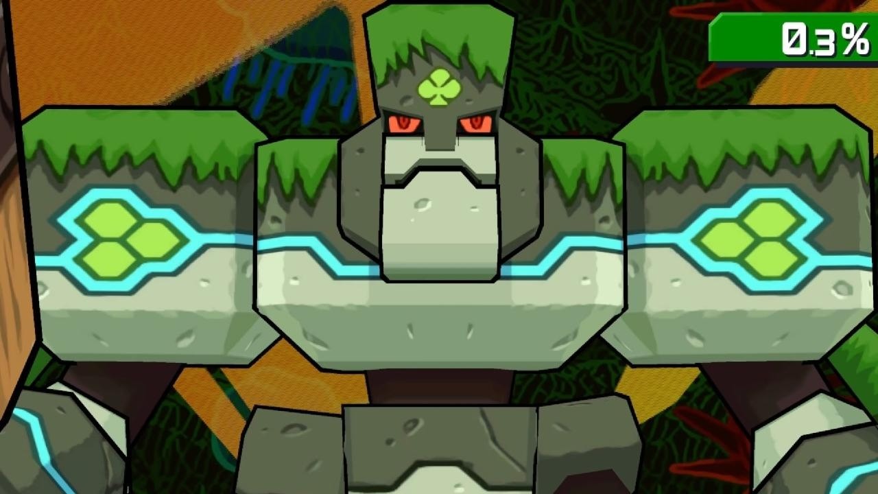 Club Strong, the Giant Wizard Boss Fight - Mega Man Star Force 3