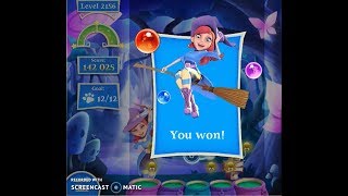 Bubble Witch 2 -- Level 2156 -- NO BOOSTERS