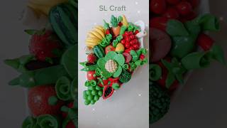 Clay Fruit Basket || Clay Craft Ideas