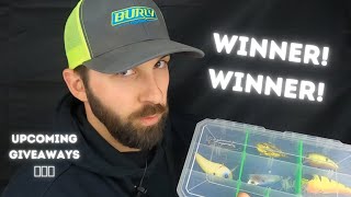Burly Fishing Giveaway Winner | HUGE NEW GIVEAWAY Update!