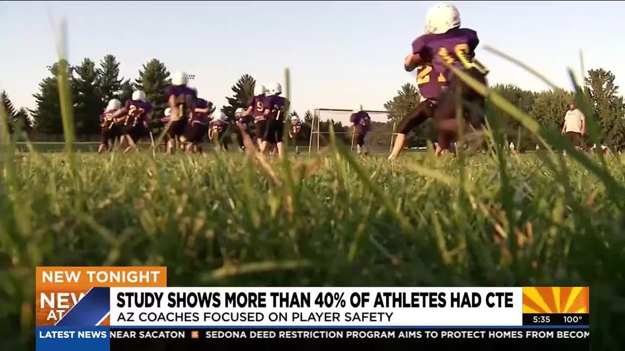 New study shows younger athletes have CTE - YouTube