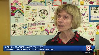 Gorham teacher wins national education award
