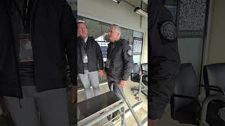 Director Curran getting briefed on security plans. #ArmyNavyGame #ArmyNavy