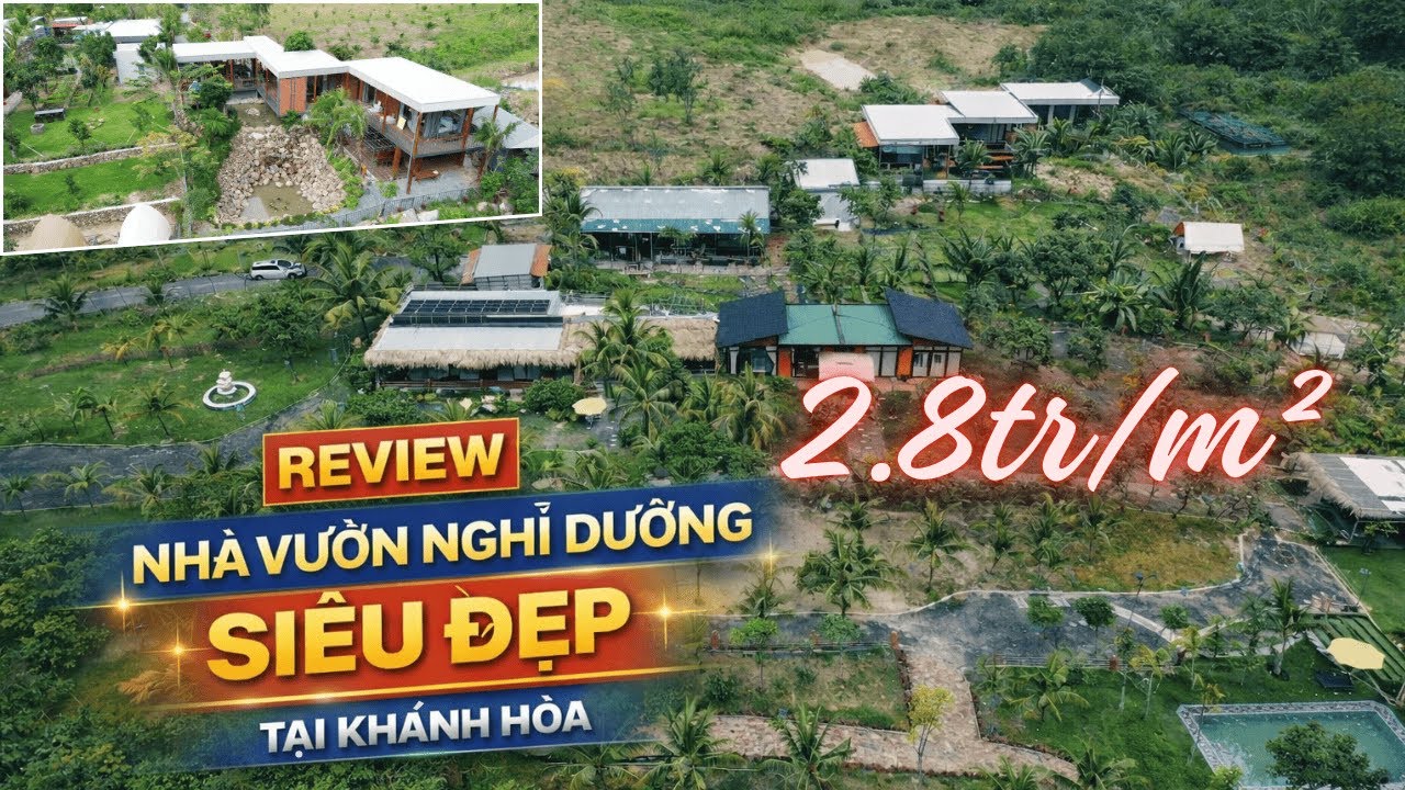 REVIEW NHÀ VƯỜN NGHỈ DƯỠNG SIÊU ĐẸP TẠI KHÁNH HÒA