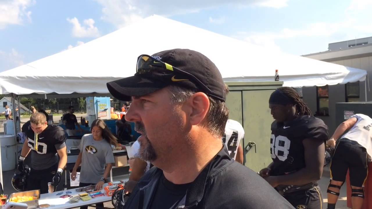 Missouri defensive line coach Craig Kuligowski discusses his position