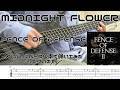 FENCE OF DEFENSE / MIDNIGHT FLOWER (Bass cover ベース4本で弾いてみた tab譜付き)