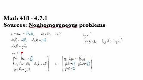 4.7.1 Sources: Nonhomogeneous problems