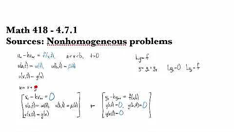 4.7.1 Sources: Nonhomogeneous problems