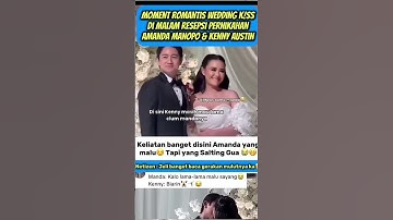 Momen Romantis...Amanda Manopo & Kenny Austin#amandamanopo #kennyaustin #artist #artisviral