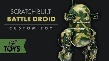 FINAL FACTION Dollar Store Scratch Build - How to take a dollar droid and do a custom Scratch Build