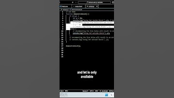 The Secret to let Variable Scope in JavaScript - JavaScript Simplified