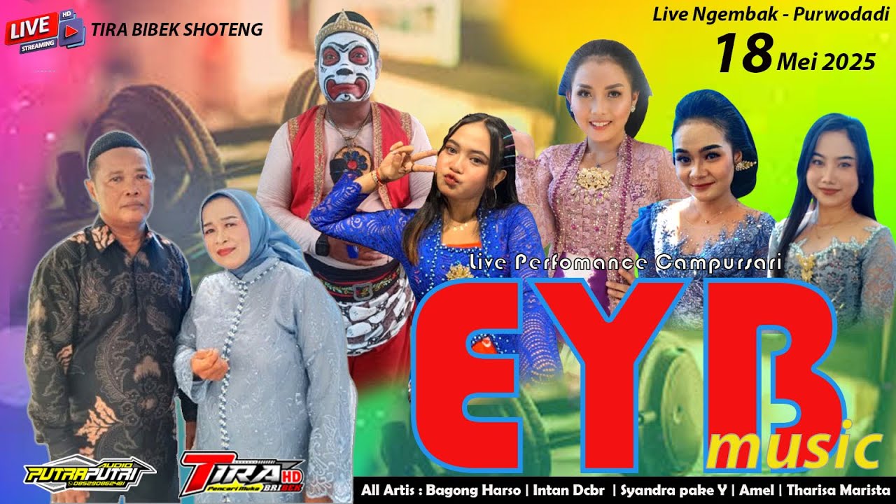 🔴#LIVE STREAM ELEC YOU BAND ( EYB ) CAMPURSARI //  AQIQAH GHAVI ZAYDAN  A. // PUTRA - PUTRI AUDIO