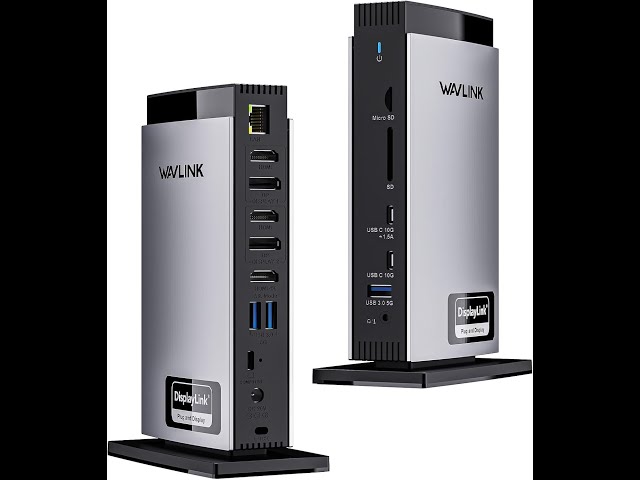 WAVLINK 15-in-1 USB C Docking Station Review: Triple Monitor