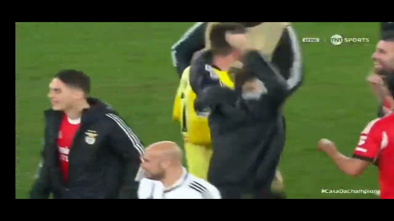 O gol q o benfica precisava para se manter vivo n mata-mata da Champions e o goleirao marcou 📛