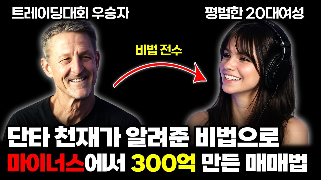 트레이딩 우승자가 알려준 300억을 만들 수 있었던 추세선 매매법